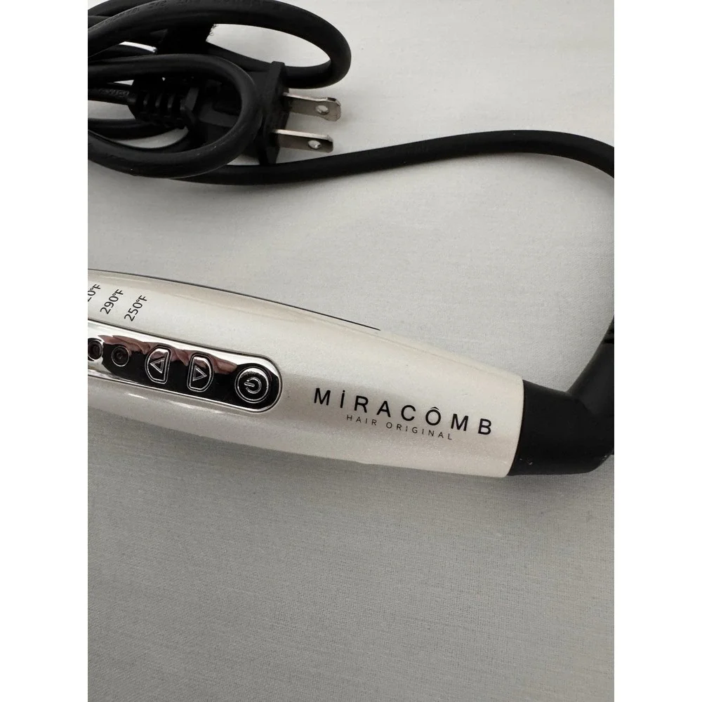 MIRACOMB Hair Curler Brush Ceramic Cool Touch PRO Multi Styler LN-305B